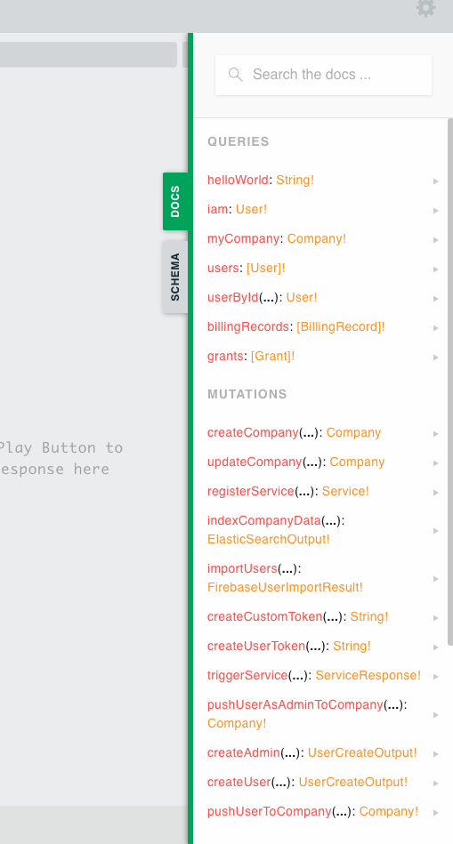 Docs Right Side Tab